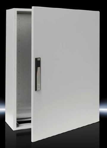 Rittal CM kompakt 5114.500 fém szekrény, teli ajtóval, 1000x800x300, IP55, szerelőlappal (Rittal 5114500)