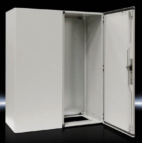 Rittal CM kompakt 5120.500 fém szekrény, teli ajtóval, 1200x1000x400, IP55, szerelőlappal, 2 ajtós (Rittal 5120500)