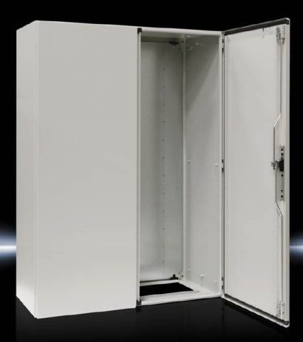 Rittal CM kompakt 5122.500 fém szekrény, teli ajtóval, 1400x1000x400, IP55, szerelőlappal, 2 ajtós (Rittal 5122500)