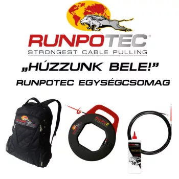   RUNPOTEC 111240 triplán csavart műanyag "Húzzunk bele!" -RUNPOtec egységcsomag ( RUNPOTEC 111240 )