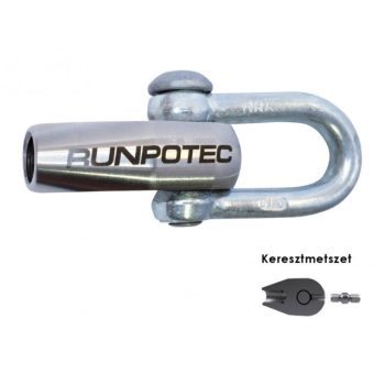   RUNPOTEC 203830 rozsdamentes acél bilincs ( RUNPOTEC 203830 )