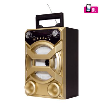   SAL Hordozható multimédia hangszóró, 165mm, arany ( BT 1750 )