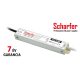 SCHARFER SCH-30-12 LED tápegység 1 fázisú, 30W, 12V DC kimenettel, 2,5A, 170...250 V AC, 50/60 Hz