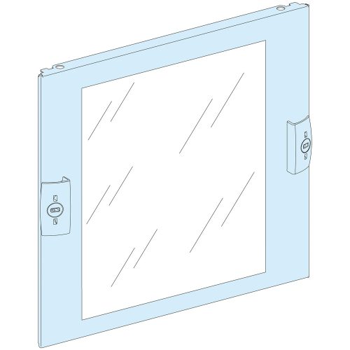 Schneider 03353 Átlátszó homloklap, 6 M-os, W=250mm