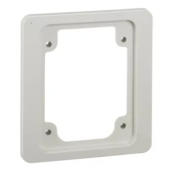 Schneider Mureva Kaedra 13136 fedlap, 65 x 85 mm alapméret, szürke
