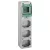 Schneider Mureva Kaedra 13177 mini elosztó, átlátszó ajtó, falon kívüli, 1x4 modul+3 nyílás, IP65