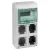 Schneider Mureva Kaedra 13179 kiselosztó, átlátszó ajtó, falon kívüli, 1x8 modul+4 nyílás, IP65