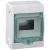 Schneider Mureva Kaedra 13442 mini elosztó, átlátszó ajtó, falon kívüli, 1x6 modul, IP65