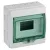 Schneider Mureva Kaedra 13443 mini elosztó, átlátszó ajtó, falon kívüli, 1x8 modul, IP65