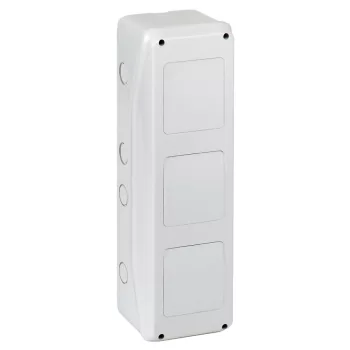 Schneider Mureva Kaedra 13993 illesztődoboz, 3 szerelvénynyílás, IP65