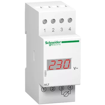 Schneider Electric 15201 VLT voltmérő 0-600V digitális