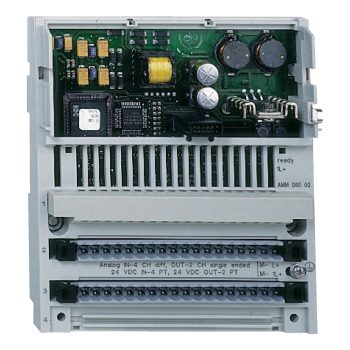   Schneider Electric 170ANR12091 67 AI/4 AO (+/-) & 8 DI/8 DO 24VDC alap