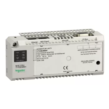   Schneider Electric 171CBU98091 M1E RS232/485 USB IOBus ENet Global Data