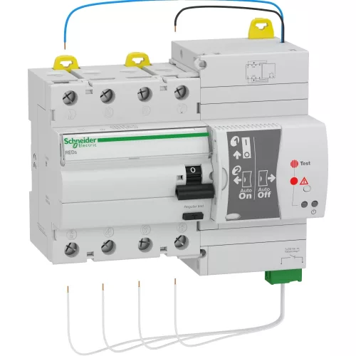 Schneider Electric Acti9 REDs 18264 automatikus visszazáró áram-védőkapcsoló Fi-relé 4P 25A 30mA A típusú