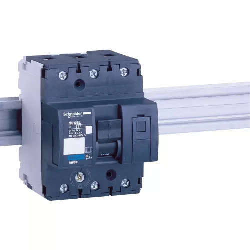 Schneider Acti9 NG125L 18766 kismegszakító 3P B görbe 63A 50 kA DIN sínre