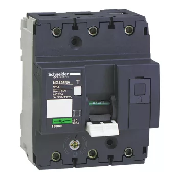   Schneider Electric, 18892, moduláris terheléskapcsoló 3 125A 500V AC, Acti9 NG125NA (Schneider 18892)