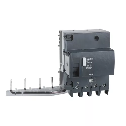 Schneider Electric Acti9 Vigi NG125 áram-védőkioldó, 4P, 125 A, 30 mA, A osztály, 440…550 V (19051)