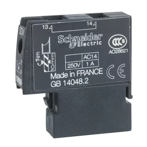 Schneider Electric Acti9 NG125 SDV hibajelző érintkező, 1 NC – 19059