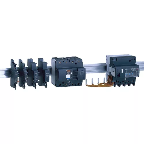 Schneider Electric Acti9 NG125 MX+OF munkaáramú kioldó jelzőérintkezővel, 230…415 V AC / 110…130 V DC – 19064