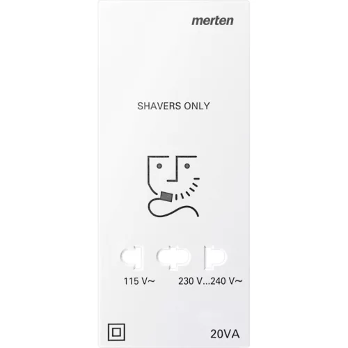 Schneider Electric Merten 213619 fedlap borotva aljzathoz  polárfehér - System-M (M-Plan / M-Pure / M-Smart)