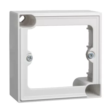 Schneider 274104 ELSO JOY egyes kiemelődoboz, fehér