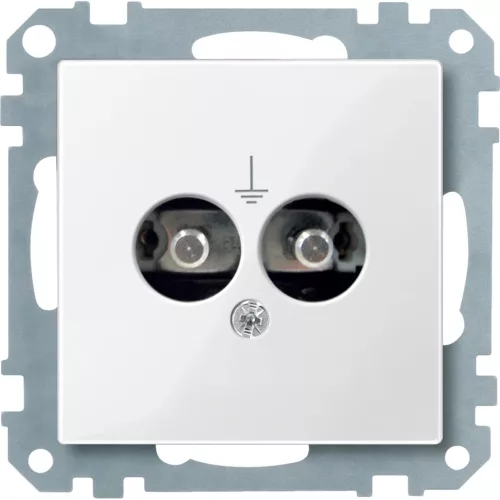 Schneider Electric Merten 290419 EPH aljzat polárfehér, keret nélkül - System-M (M-Plan / M-Pure / M-Smart)