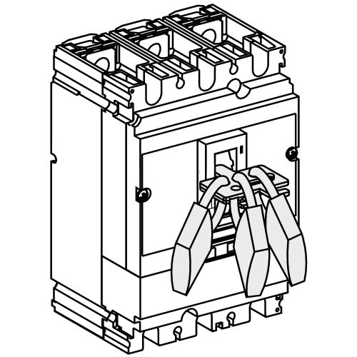 Schneider 29371 Lakattal zárható kapcsolókar rögzített NS100–250