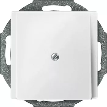   Schneider Electric Merten 295619 kábelkivezető mattfehér, keret nélkül - System-M (M-Plan / M-Pure / M-Smart)