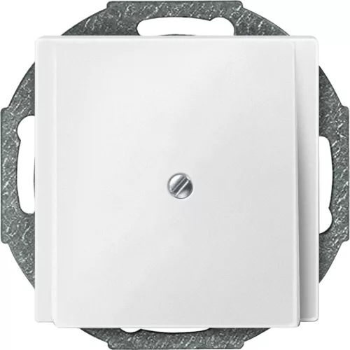 Schneider Electric Merten 295619 kábelkivezető mattfehér, keret nélkül - System-M (M-Plan / M-Pure / M-Smart)