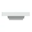 Schneider Electric Merten 296125 Fedlap, 2xRJ45 aljzathoz, döntött, System-M, aktívfehér