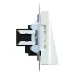 Schneider Electric Merten 296325 kábelkivezető aktívfehér, keret nélkül - System-M (M-Plan / M-Pure / M-Smart)