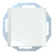Schneider Electric Merten 296325 kábelkivezető aktívfehér, keret nélkül - System-M (M-Plan / M-Pure / M-Smart)