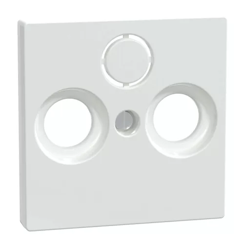 Schneider Electric Merten 296725 fedlap 3 kimenetes antenna csatlakozóhoz  aktívfehér - System-M (M-Plan / M-Pure / M-Smart)