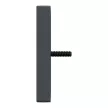 Schneider Electric Merten 297514 fedlap 3 kimenetes antenna csatlakozóhoz  antracit - System-M (M-Plan / M-Pure / M-Smart)