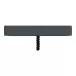 Schneider Electric Merten 297514 fedlap 3 kimenetes antenna csatlakozóhoz  antracit - System-M (M-Plan / M-Pure / M-Smart)