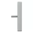 Schneider Electric Merten 297560 fedlap 3 kimenetes antenna csatlakozóhoz  alumínium - System-M (M-Plan / M-Pure / M-Smart)