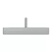 Schneider Electric Merten 297560 fedlap 3 kimenetes antenna csatlakozóhoz  alumínium - System-M (M-Plan / M-Pure / M-Smart)