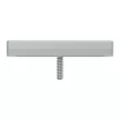 Schneider Electric Merten 297560 fedlap 3 kimenetes antenna csatlakozóhoz  alumínium - System-M (M-Plan / M-Pure / M-Smart)