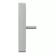 Schneider Electric Merten 297560 fedlap 3 kimenetes antenna csatlakozóhoz  alumínium - System-M (M-Plan / M-Pure / M-Smart)