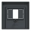 Schneider Electric Merten 297914 többfunkciós fedlap System-M antracit