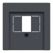 Schneider Electric Merten 297914 többfunkciós fedlap System-M antracit