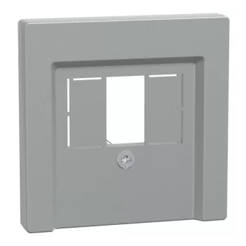Schneider Electric Merten 297960 többfunkciós fedlap System-M alumínium