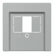 Schneider Electric Merten 297960 többfunkciós fedlap System-M alumínium