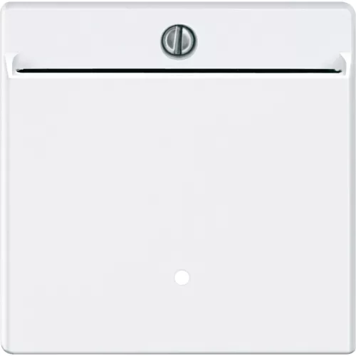 Schneider Electric Merten 315419 fedlap hotelkártya kapcsolókhoz  mattfehér - System-M (M-Plan / M-Pure / M-Smart)