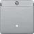 Schneider Electric Merten 315460 fedlap hotelkártya kapcsolókhoz  alumínium - System-M (M-Plan / M-Pure / M-Smart)