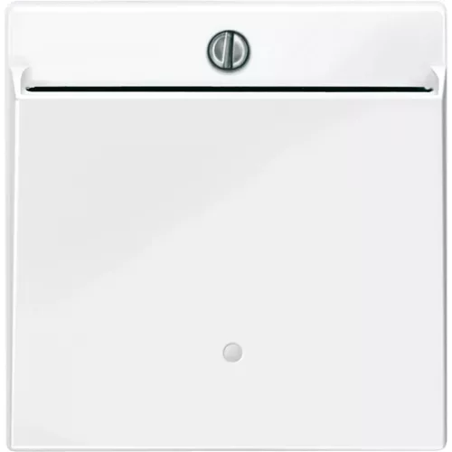 Schneider Electric Merten 315619 fedlap hotelkártya kapcsolókhoz  polárfehér - System-M (M-Plan / M-Pure / M-Smart)