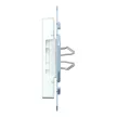 Schneider Electric Merten 391860 vakfedél alumínium, keret nélkül - System-M (M-Plan / M-Pure / M-Smart)