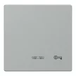 Schneider Electric Merten 430760 billentyű kulcsjellel, jelzőfényes funkciókhoz alumínium - System-M (M-Plan / M-Pure / M-Smart)