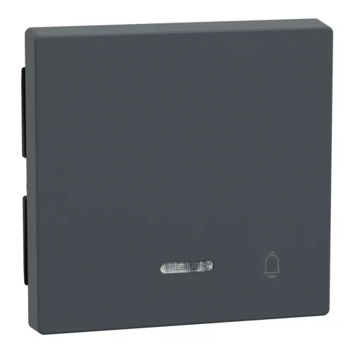 Schneider Electric Merten 430814 billentyű csengőjellel, jelzőfényes funkciókhoz antracit - System-M (M-Plan / M-Pure / M-Smart)