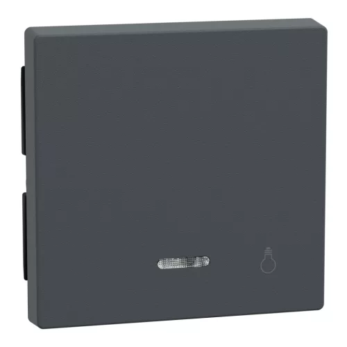 Schneider Electric Merten 430914 Billentyű, lámpajellel, fényjelzős funkciókhoz, System-M, antracit